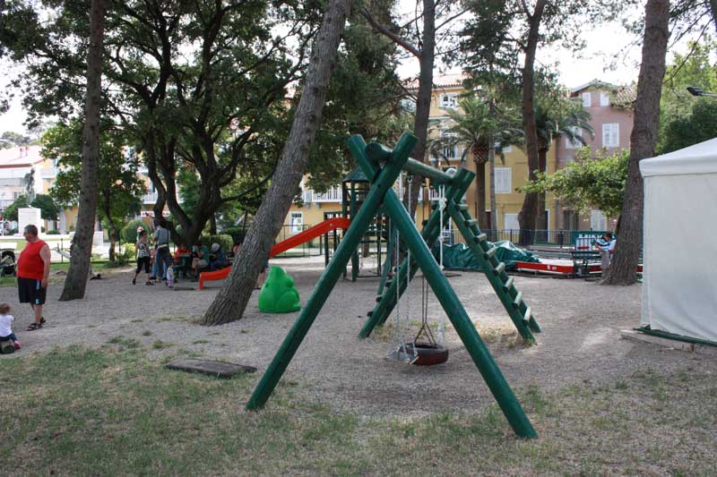 Spielplatz Rab